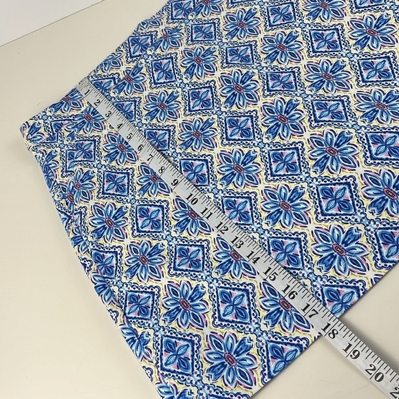 Rafaella Tile Floral Skirt Skort with Charm Blue and White Size XL - Picture 11 of 15